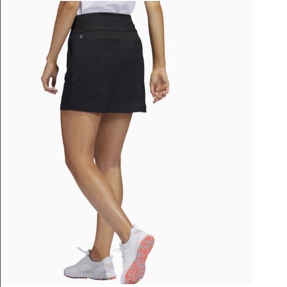 Adidas Golf Tennis Skirt skort climalite size 16 black - Picture 2 of 10